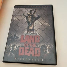 LAND OF THE DEAD Dennis Hopper Simon Baker Asia Argento George Romero DVD disc