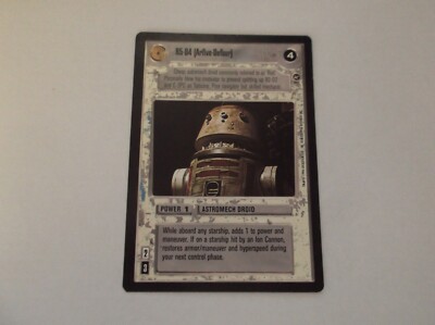 Decipher Inc: Star Wars ''R5-D4 (ARFIVE-DEFOUR)'' 1996 CCG Trading Card