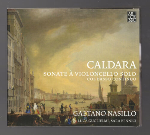 CD ★ Caldara - Sonate Viloncello - Gaetano Nasillo ★ Coffret ARCANA Comme Neuf - Photo 1/2