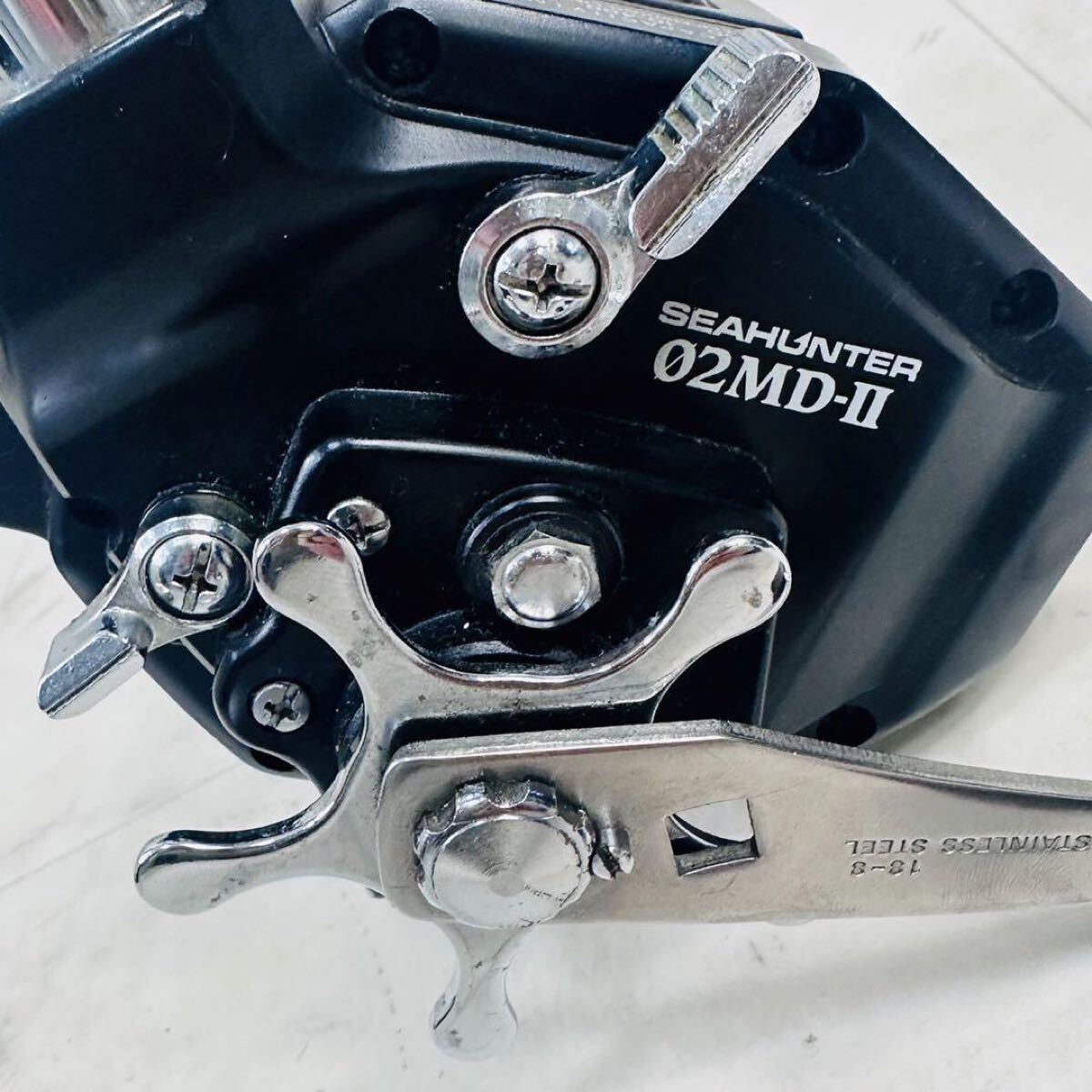OLYMPIC　電動リール　SEAHUNTER 02MD-Ⅱ OLYMPIC 電動リール 02MD-II - メルカリ