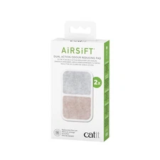 Catit Airsift Dual Odor Reducing Pad – 2 Pack – 44311
