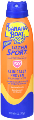 BANANA BOAT SPORT ULTRAMIST SPRAY SPF50 6OZ  