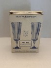 W M DALTON 24% French Lead Crystal Parfait/Sour Glasses, No. 4 Twi in box - NEW