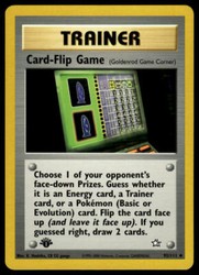 Card-Flip Game (Goldenrod Game Corner) 92/111 Neo Genesis 1st Edition