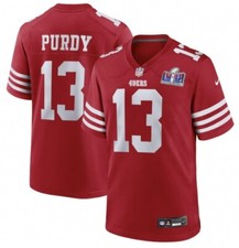 San Francisco 49ers Brock Purdy Super Bowl LVIII Red Jersey Men  s Extra Large