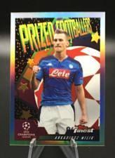 2019-20 Topps Finest Champions Prized Footballers Arkadiusz Milik Refractor Holo
