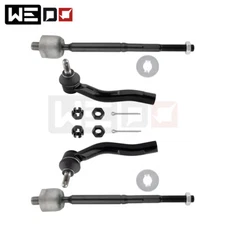 Front Inner And Outer Tierod Links Set Qty（4）fit 00 01 02 03 04 05 Toyota Echo