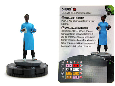 HeroClix - #029 Shuri - Black Panther