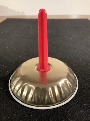 Vintage Christmas New Years Birthday Tim Metal Litho Noise Maker