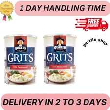 Quaker Old Fashioned Smooth & Creamy Grits, 24 oz pack of 2