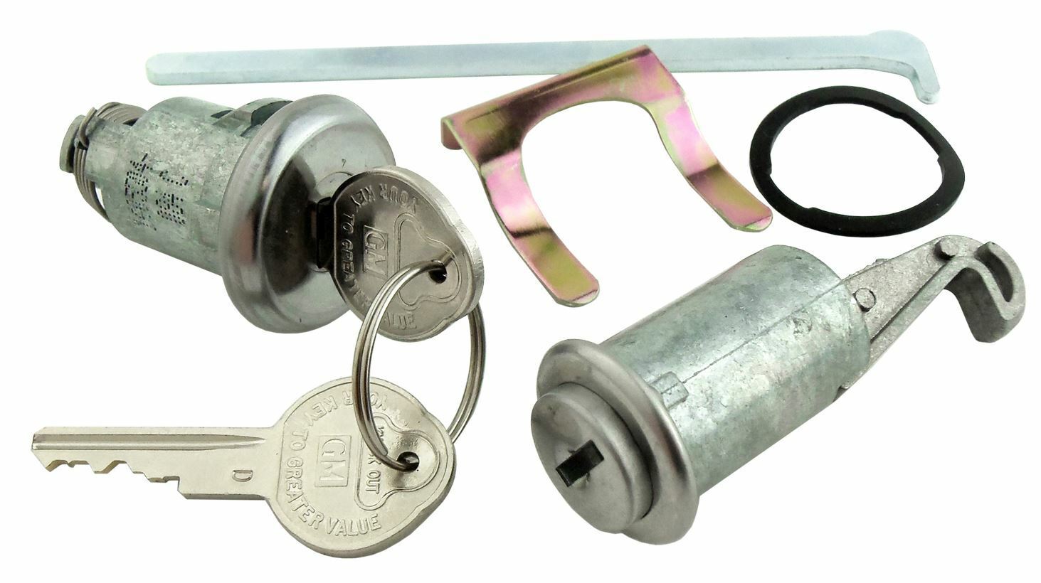 Trunk and Glovebox Lock Set 1955-1958 Chieftain 1960-1968 Impala Bel Air