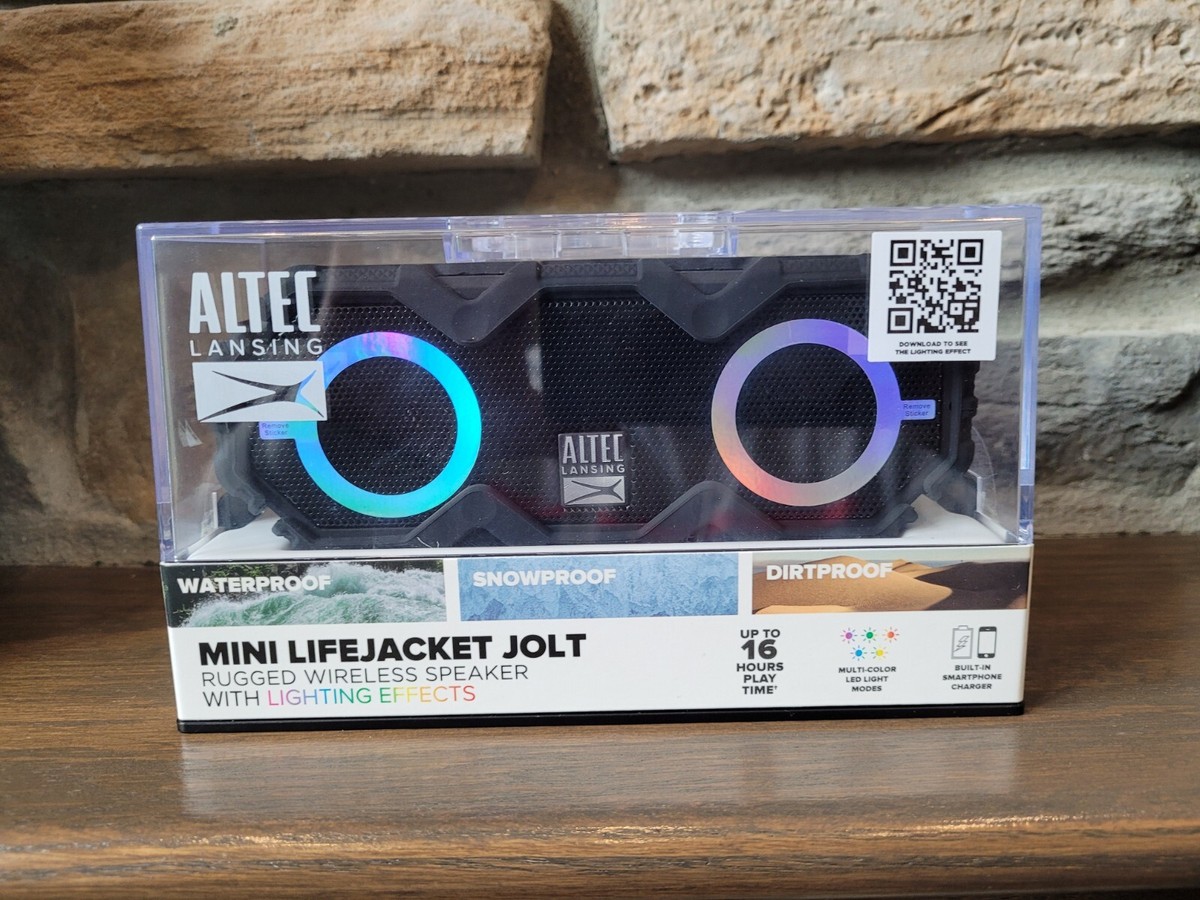 Altec Lansing Lifejacket mini Jolt Waterproof Bluetooth Speaker