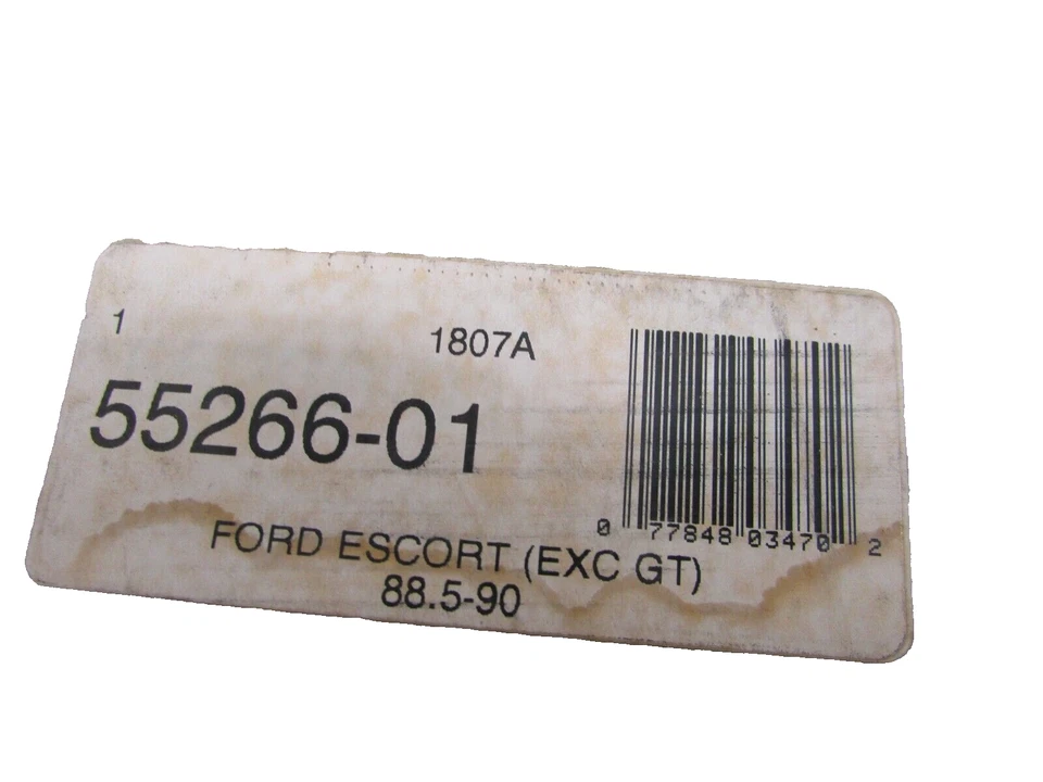 ¡NUEVO! SADDLEMAN LeBra CUBIERTA DELANTERA PERSONALIZADA, PARA: FORD ESCORT 85.5-88 (EXC GT) Foto 2 de 4