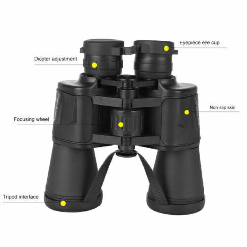 20x50 HD Fernglas Tag Nachtsicht Feldstecher Jagdfernglas Binoculars Ferngläser - Bild 2 von 8