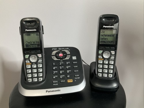 Panasonic KX-TG6541 Base Station speakerphone/answering machine - 2 Handsets
