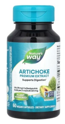 Nature's Way, Artichoke, 60 Vegan Capsules