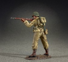 BRITAINS WORLD WAR 2 ALLIES 25195 U.S. ARMORED INFANTRYMAN STANDING FIRING M1