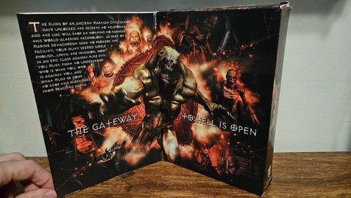 Doom 3 Big Box (PC, 2004) CIB komplette Original Release ID Bethesda Microsoft - Bild 3 von 15