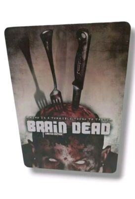  Brain Dead Limited Edition Steelbook DVD Retro Psycho Horror selten Sammler  