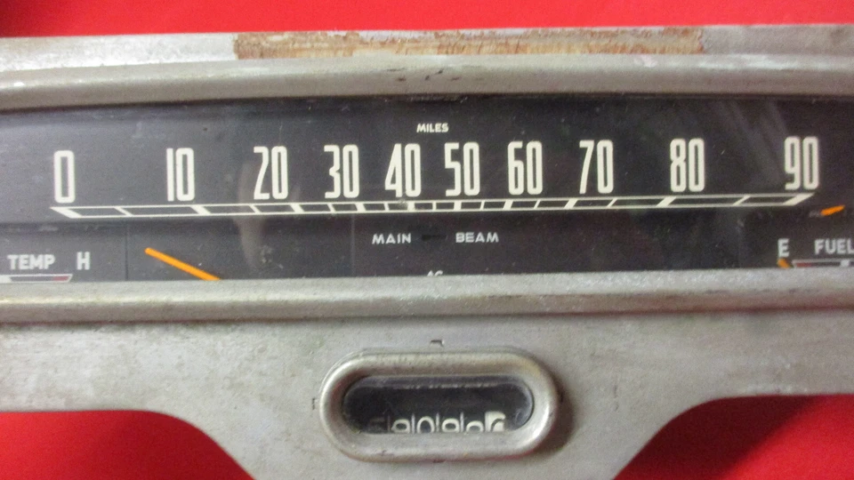 Velocímetro Vauxhall Victor Cluster Gauge 1961 Foto 3 de 4