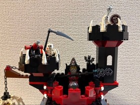 LEGO Castle Fantasy Era Skeleton Tower 7093 In 2007 Used Retired Comp W/Manual