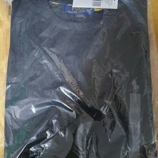 Polo Ralph Lauren Black Pima Knit Sweater - New, Size L