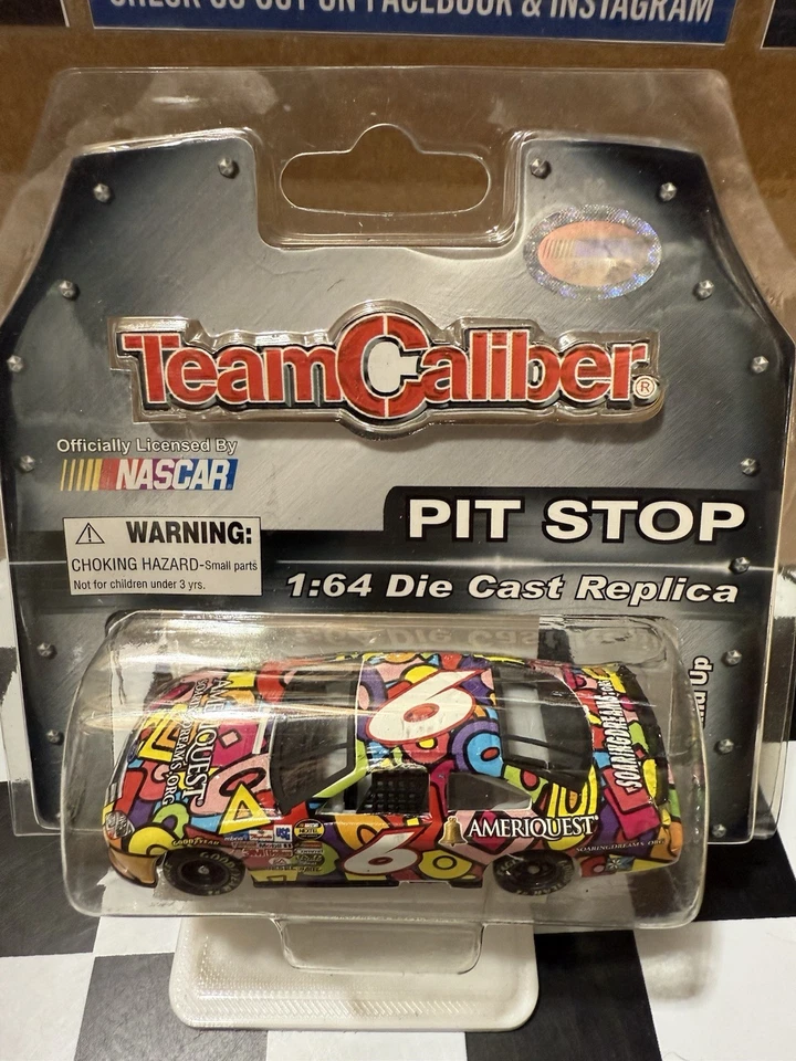 RARE* Mark Martin #6 Ameriquest Soaring Dreams 2006 Team Caliber 1/64 Diecast - Image 3 of 4