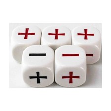 Koplow Dice d6 Math Operators - Addition and Subtraction 5 New