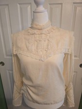 Jessica McClintock Gunne Sax vintage top Size 11