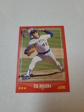1988 Score - Teddy Higuera #280 Milwaukee Brewers 
