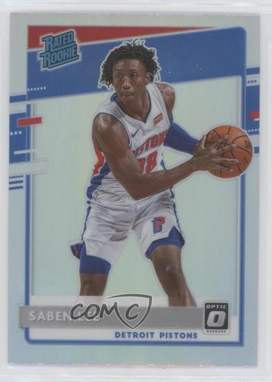 2020-21 Panini Donruss Optic Rated Rookie Holo Prizm Saben Lee #191 0k27