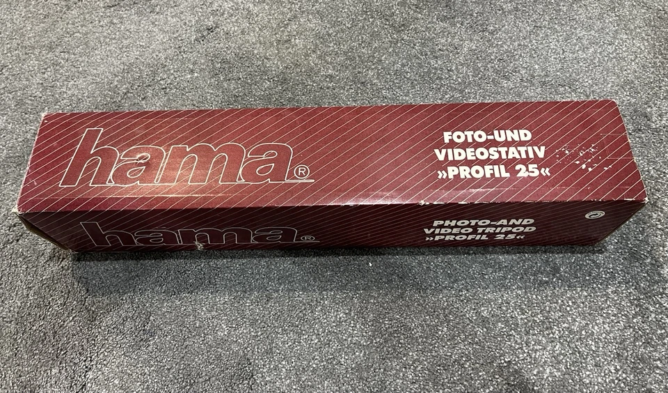 Hama Profil 25 Vintage Photographic Tripod with Quick Release Plate Brand new - Image 3 of 4