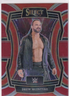 2024 Panini Select WWE Wrestiling No. 7 Drew McIntyre Red Prizm 30/99