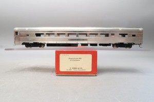 HO BRASS SOHO 1801 PRR PENNSYLVANIA PARLOR CAR PLATED #7130 KUMATA