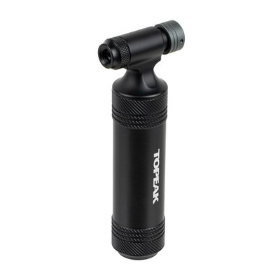 Topeak AirBooster Pro Fahrrad CO2 Kartuschen Pumpe schwarz
