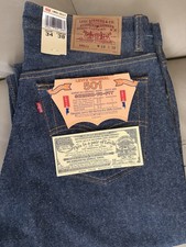 vintage levis 501 made in usa deadstock