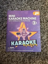 Mini Karaoke Machine With Wireless Microphone