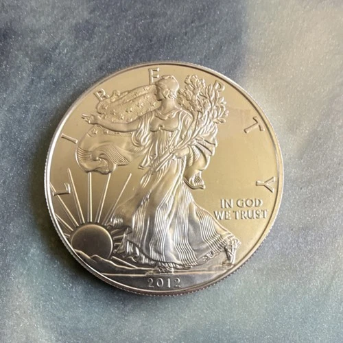 U.S. Mint American Eagle 2012 1 oz .999 Fine Silver Bullion Coin