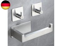 Yigii Klopapierhalter, Toilettenpapierhalter Ohne Bohren, Toilettenpapierhalter