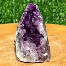 220G Natural Amethyst Geode Crystal Mineral Specimen Freeform Healing Reiki