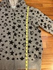 Angel Blue Kids Large Devil Star Zip Up Gray And Black — photo 5