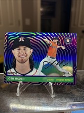 2025 Topps Chrome Platinum Josh Hader Purple Toile Refractor #28/250  Astros