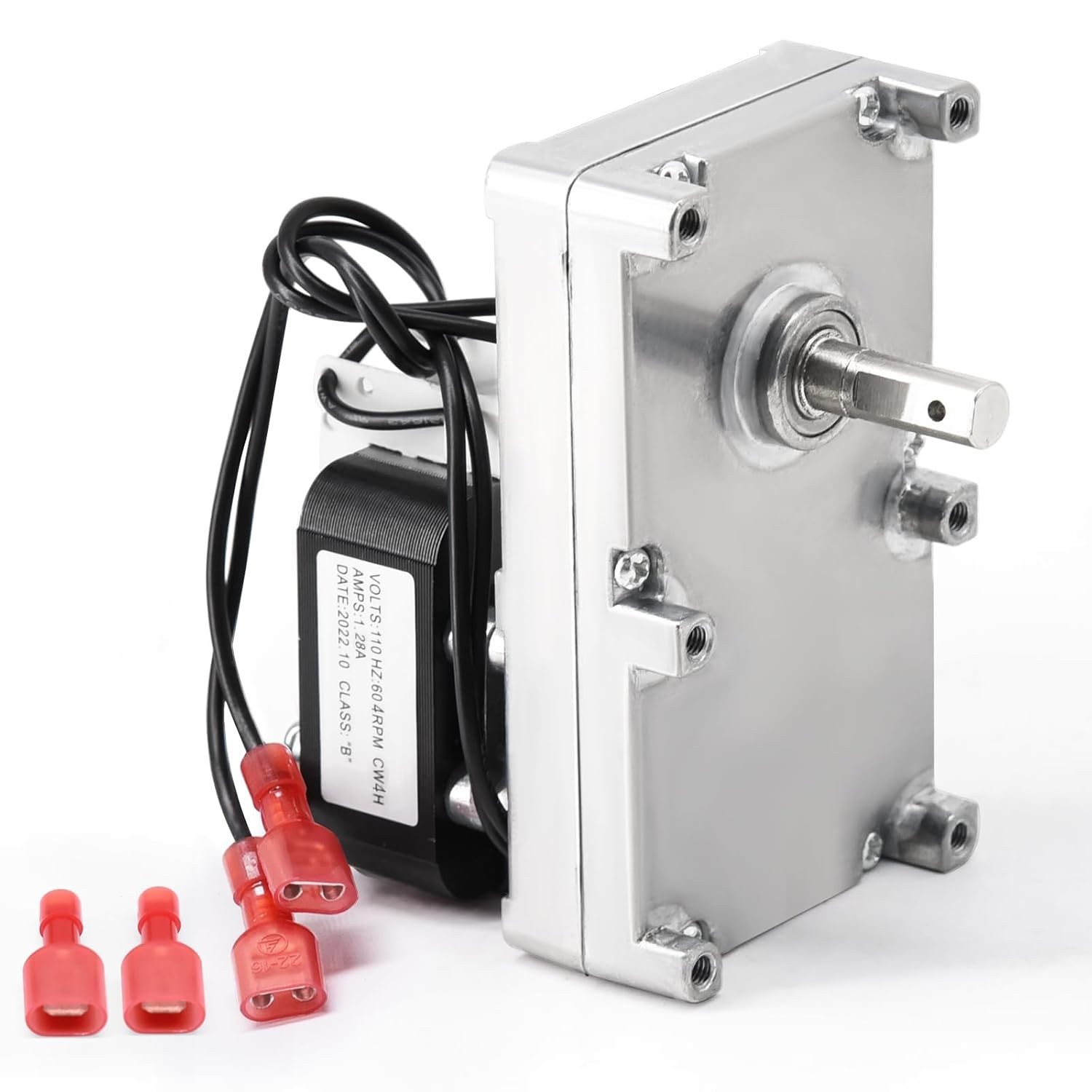 Breckwell Pellet Stove Auger Motor - 4 RPM CW for P23, P24, P2000 Models