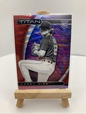 2021 Panini Chronicles - Titan Casey Mize #9 Ruby Wave Prizm /199 (RC)