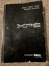 Dell XPS 420 Owners Manual. Good Condition
