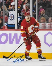 Signed MacKenzie Weegar Calgary Flames Autographed 8x10 Photo #2 Original