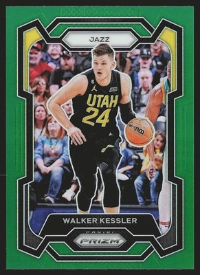 2023-24 Panini Prizm #120 Walker Kessler Prizms Green