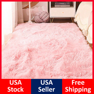 Large Plush Shaggy Area Rug Soft, Non-Slip Carpet for Living Room & Bedroom NEW