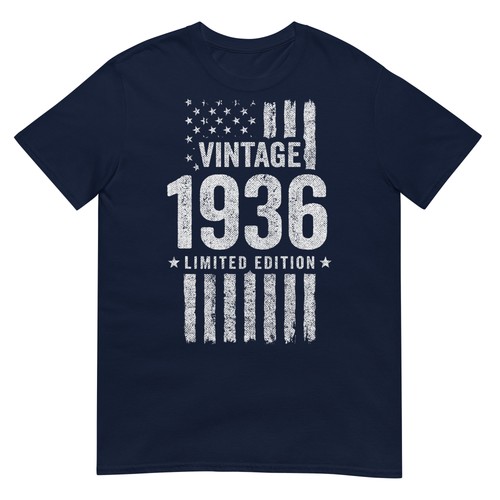 1936 Birthday - Born in 1936 - Limited Edition Vintage 1936 T-Shirt - Picture 3 of 13