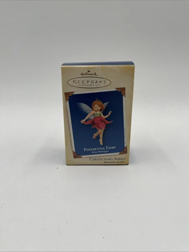 Poinsettia Fairy Messengers Hallmark Keepsake Ornament 2005 NIB FREE SHIPPING